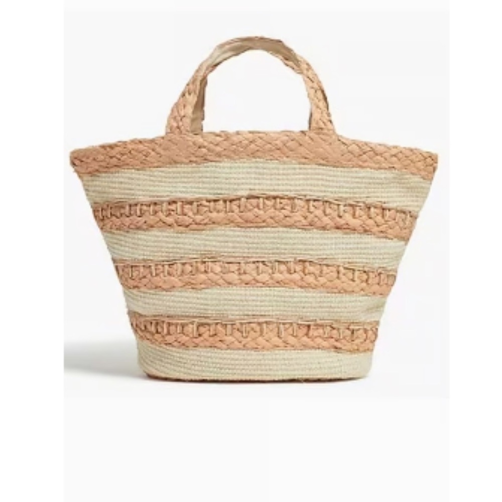 J. Crew Jute tote bag NWT